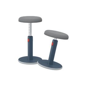 Leitz 65180089 Ergo Active 2'si 1 Arada Gri Hareketli Tabure