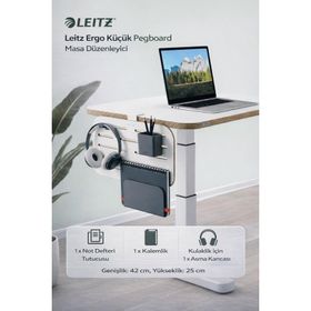 Leitz 65480000 Ergo Küçük Pegboard 42x25 cm Masa Düzenleyici