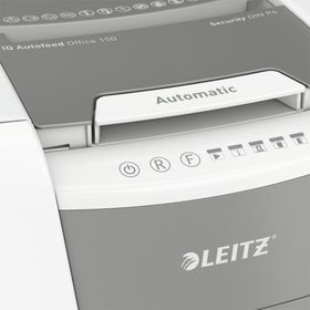 Leitz 8014000 Iq Autofeed Beyaz P5 150 Yaprak 44 lt Office Mikro Kesim Kağıt Öğütücü