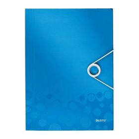 Leitz Active Wow 45990036 Mavi Metalik İnce Lastikli Dosya