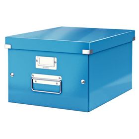 Leitz Click Store Küp Orta Metalik Mavi Saklama Kutusu
