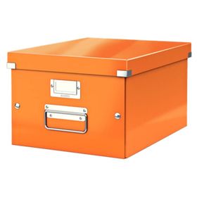 Leitz Click Store Küp Orta Metalik Turuncu Saklama Kutusu