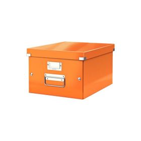 Leitz Click Store Küp Orta Metalik Turuncu Saklama Kutusu