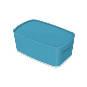 Leitz Cosy MyBox Kapaklı Küçük Mavi Saklama Kutusu