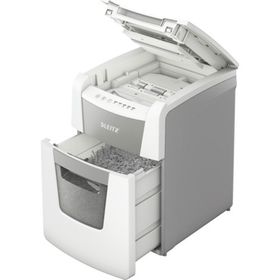 Leitz IQ Autofeed P4 Otomatik 100 Sayfa 34 Litre Atık Haznesi Beyaz İmha Makinesi