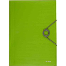 Leitz L-4563 Solid İnce Lastikli Yeşil Dosya