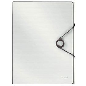 Leitz L-4568 Solid Kalın Lastikli Beyaz Dosya