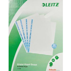 Leitz L-4700 90 Mikron 100'lü Kristal Poşet Dosya
