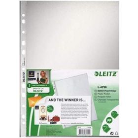 Leitz L-479610 A4 11 Delikli 100 Adet Buzlu Poşet Dosya