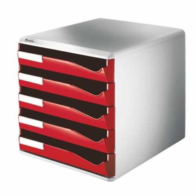 Leitz L-5280 Kırmızı Evrak Rafı