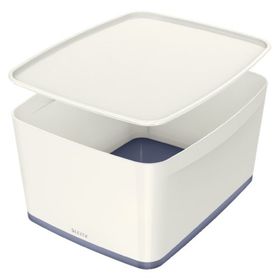 Leitz Mybox 521601 Gri Geniş Saklama Kutusu