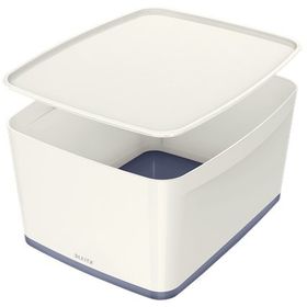 Leitz Mybox 521601 Gri Geniş Saklama Kutusu