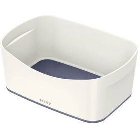 Leitz Mybox 5257 Gri-Beyaz Masa Üstü Saklama Kutusu