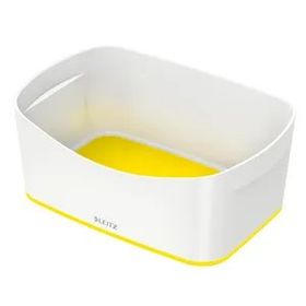 Leitz Mybox 5257 Sarı-Beyaz Masa Üstü Saklama Kutusu