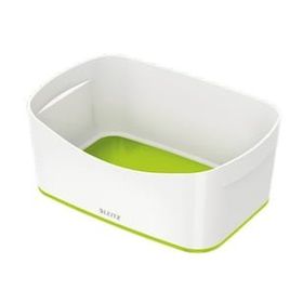 Leitz Mybox 5257 Yeşil-Beyaz Masa Üstü Saklama Kutusu