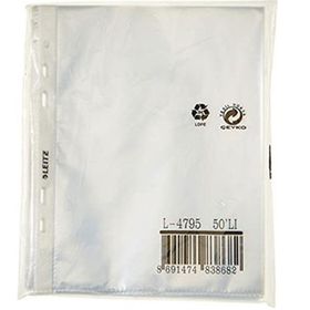 Leitz Poşet A 5 6 Delikli Buzlu 50li 4795 1 Paket 50 Adet Dosya