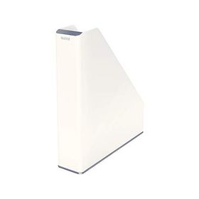 Leitz WOW 53621001 Çift Renk Beyaz Kutu Klasör