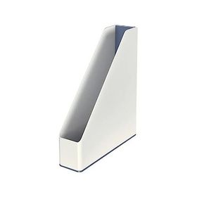 Leitz WOW 53621001 Çift Renk Beyaz Kutu Klasör