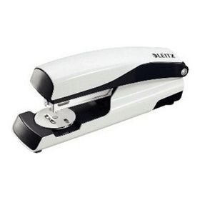 Leitz Wow 55022001 Metalik Beyaz 30 Sayfa Kapasiteli Zımba Makinesi