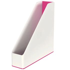 Leitz Wow Çift Renk Metalik Pembe Kutu Klasör