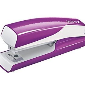 Leitz WOW Metalik Mor 10 Sayfa Kapasiteli Mini Zımba Makinesi