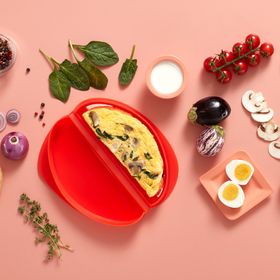 Lekue Kırmızı Omlet Kalıbı