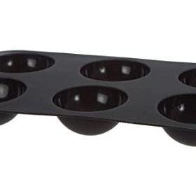 Lekue Semi-Sphere Mould Siyah Silikon Yarım Küre Kalıp