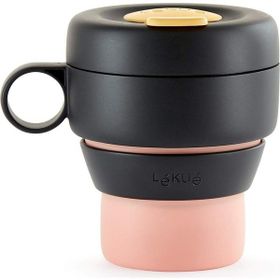 Lekue To Go Mercan Katlanabilir 350 ml Kupa