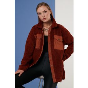 Lela 42190487 Bordo Kadın Ceket