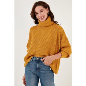 Lela 4616001 Siyah Kadın Kazak