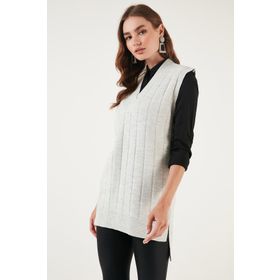 Lela 4616088 Camel Kadın Süveter