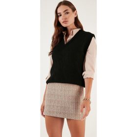 Lela 4616105 Siyah Kadın Süveter