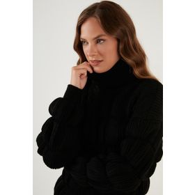 Lela 4616108 Camel Kadın Kazak
