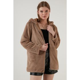 Lela 497DERIN Bej Kadın Mont