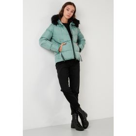 Lela 497MELIS Kırmızı Kadın Mont