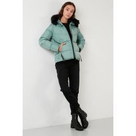 Lela 497MELIS Mint Kadın Mont