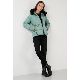 Lela 497MELIS Mint Kadın Mont