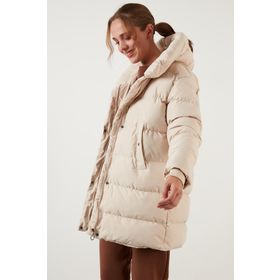 Lela 497MELODY Bej Kadın Mont