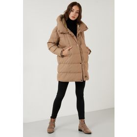 Lela 497MELODY Bej Kadın Mont
