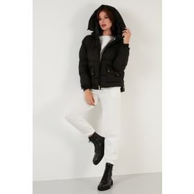 Lela 497PEARL Siyah Kadın Mont