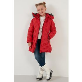 Lela 5760003 Kırmızı Kız Çocuk Mont