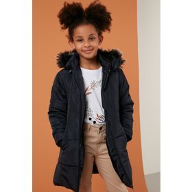 Lela 5760043 Lacivert Kız Çocuk Mont