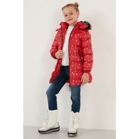 Lela 5760051 Kırmızı Kız Çocuk Mont