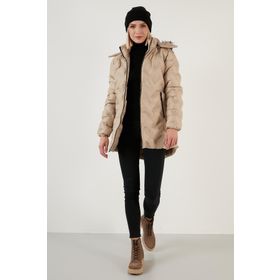 Lela 5760082 Kırmızı Kadın Mont