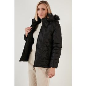 Lela 5760089 Siyah Kadın Mont