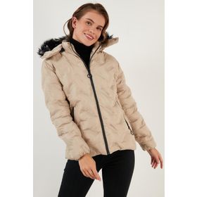 Lela 5760089 Siyah Kadın Mont
