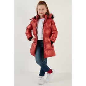 Lela 5761908 Kırmızı Kız Çocuk Mont