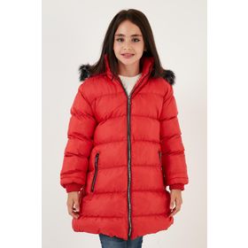 Lela 5761910 Kırmızı Kız Çocuk Mont