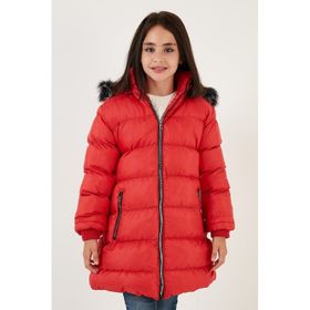 Lela 5761910 Kırmızı Kız Çocuk Mont