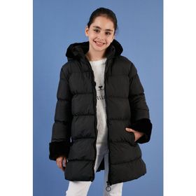 Lela 5761981 Siyah Kız Çocuk Mont
